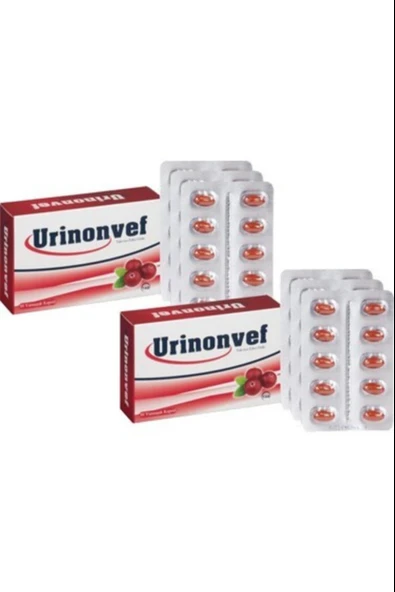 Urinonvef Cranberry 30 Yumuşak Kapsül 2 Adet ürün görseli 1