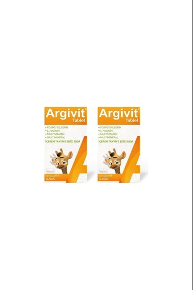 Argivit Classic 30 Tablet 2 Adet ürün görseli 1
