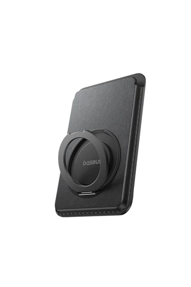 MagPro 3 Manyetik Standlı Cüzdan, MagSafe Wallet Siyah ürün görseli 1