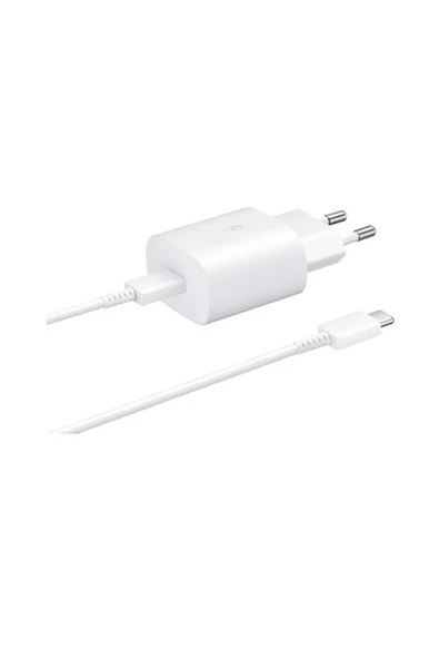 Samsung S24 - S24 Plus Type-c 25W Hızlı Şarj Aleti Orijinal ( Pd Adaptör + Kablo ) ürün görseli 1
