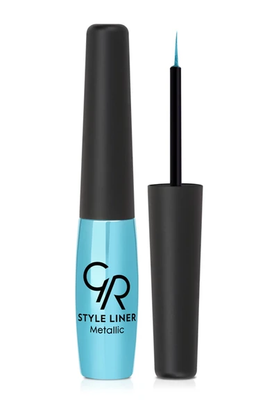 Golden Rose Metalik Mavi Eyeliner - Style Liner Metallic Eyeliner No: 01 8691190170011 ürün görseli 1