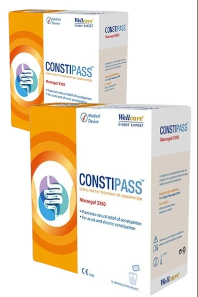 Wellcare Constipass Macrogol 3350 10 Saşe 2 Adet ürün görseli 1