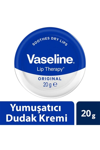 Vaseline Lip Therapy Yumuşatıcı Dudak Kremi Original 20 G ürün görseli 1
