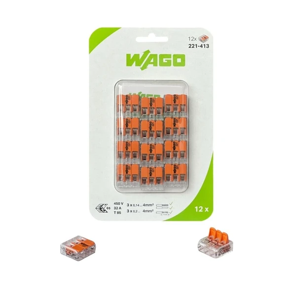 3X4 ÇOK AMAÇLI BUAT İÇİ KLEMENS ( 12 LI PAKET) ürün görseli 1