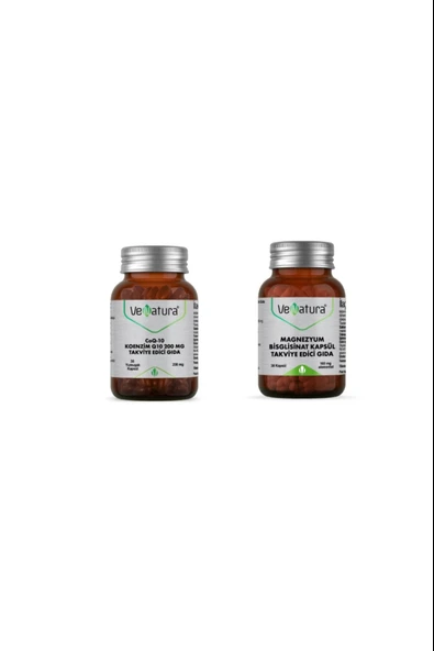 Venatura Koenzim Q10 200 Mg 30 Yumuşak Kapsül + Magnezyum Bisglisinat 60 Tablet ürün görseli 1