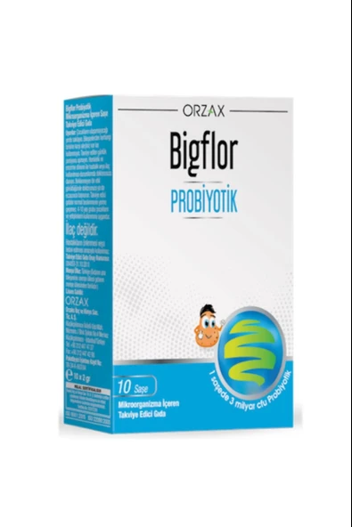 Ocean Bigflor Probiyotik Prebiyotik 10 Saşe ürün görseli 1