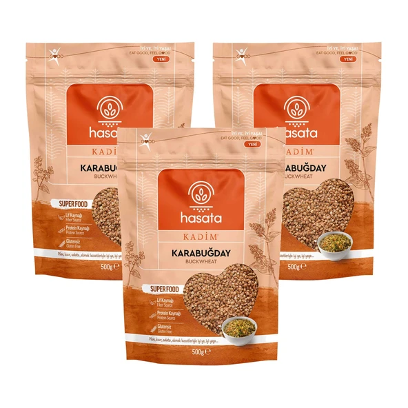 Hasata Karabuğday 500 gr x 3 Adet ürün görseli 1