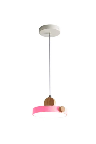 SimaAvize Tekli Pembe Modern Çocuk Avize ürün görseli 1