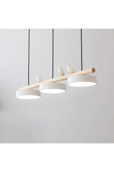 SimaAvize Modern yemek masaüstü ledli avize - Resim 2