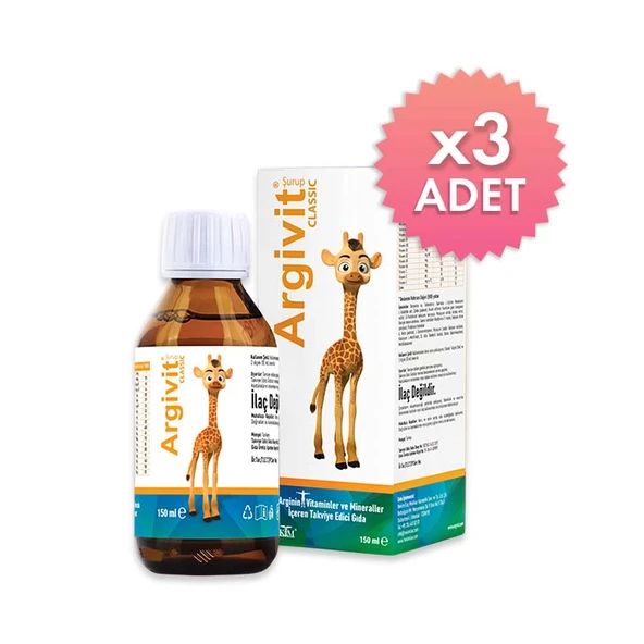Argivit Classic 150 ml Şurup 3 Adet ürün görseli 1