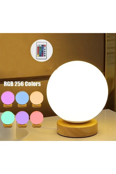 SimaAvize RGB renk değiştiren LED gece lambası led lamba masa lambası ürün görseli 1