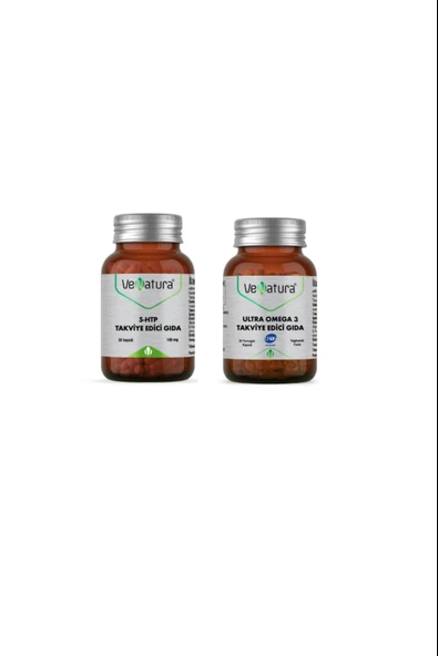 Venatura Ultra Omega3 30 Kapsül + 5 Htp 30 Kapsül ürün görseli 1