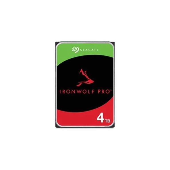 Seagate 4 Tb St4000Nt001 Ironwolf Pro Sata3 7200Rpm 256Mb ürün görseli 1