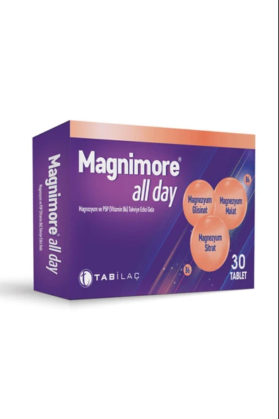 Magnimore All Day 30 Tablet ürün görseli 1