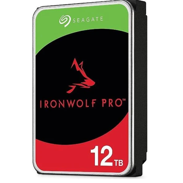 Seagate 12 Tb St12000Nt001 Ironwolf Pro Sata3 7200Rpm 256Mb Harddisk ürün görseli 1