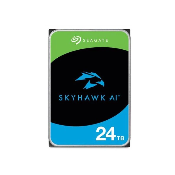 Seagate SkyHawk AI ST24000VE002 SATA 3.0 7200 RPM 3.5" 24 TB Harddisk ürün görseli 1