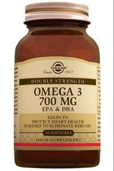 Solgar Omega-3 700 mg 30 Softgel - Resim 2