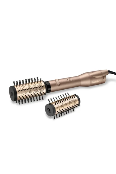 BABYLİSS Hava Üflemeli Döner Başlıklı Saç Şekillendirici Big Hair Dual Rose Gold, 2 Başlık, AS952E ürün görseli 1
