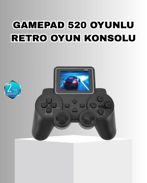 Mini Retro Oyun Konsolu S10 2.8 İnç Ekran Taşınabilir Klasik Atari ürün görseli 1