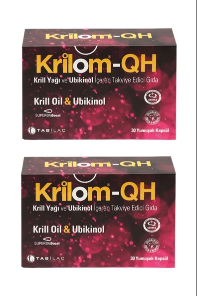 Krilom QH 30 Yumuşak Kapsül 2 Adet - Resim 2