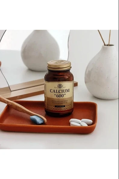 Solgar Calcium Oyster Shell 600 Mg 60 Tablet 2 Adet - Resim 3