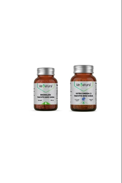 Venatura Ultra Omega3 30 Kapsül + Bromelain 60 Kapsül ürün görseli 1