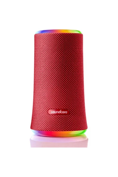 Anker Soundcore Flare Iı 20w Kablosuz Bluetooth Hoparlör - 360° Ses - Kırmızı- A3165 ( Türkiye ürün görseli 1