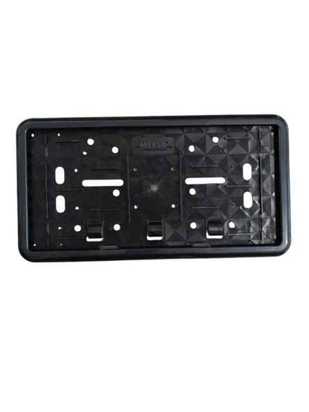 Çerçeveli Dikdörtgen  Plakalık Plaka Altlığı Siyah 32X17cm 1 Adet ürün görseli 1
