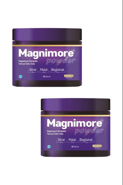 Magnimore Powder Magnezyum Kompleks 60 Servis 2 Adet ürün görseli 1