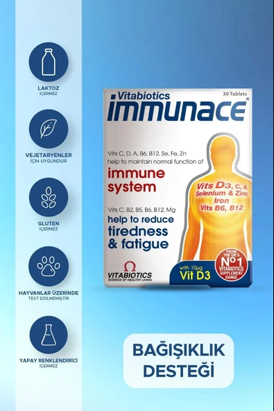 Immunace 30 Tablet 2 Adet - Resim 2