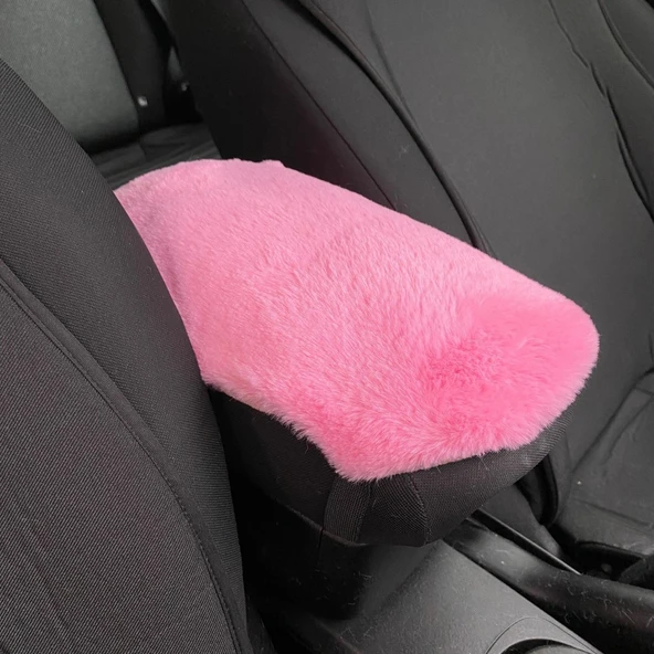 Yumuşak Peluş Kol Dayama Kolçak Minderi Şeker Pembe ürün görseli 1
