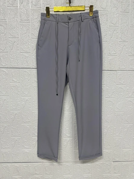 Paçaları Katlı Jagger Pantolon - Resim 6