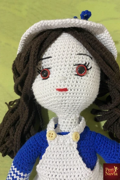 Organik Amigurumi Oyuncak Bebek El Yapımı, Antialerjik ürün görseli 1