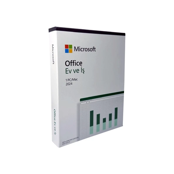 MICROSOFT Office Ev ve İş 2024 Trk/Eng Elektronik Lisans 32/64Bit EP2-06609 ürün görseli 1