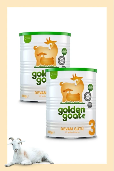 Golden Goat 3 Devam Keçi Sütü 400 gr 2 Adet ürün görseli 1
