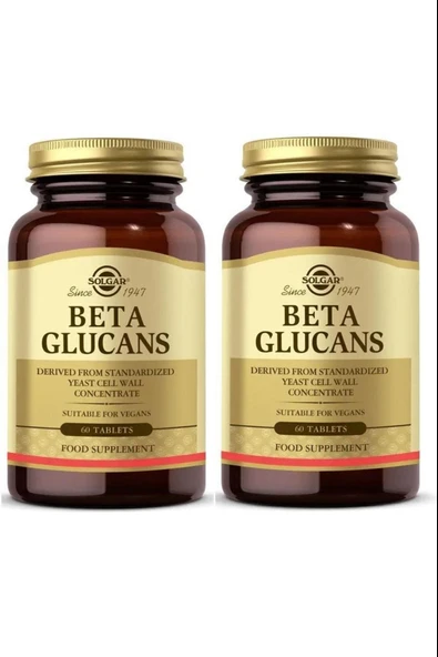 Solgar Beta Glucans 60 Tablet 2 Adet ürün görseli 1