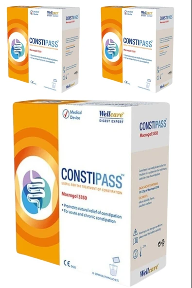Wellcare Constipass Macrogol 3350 10 Saşe 3 Adet ürün görseli 1
