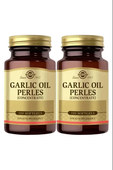 Solgar Garlic Oil 100 Kapsül 2 Adet ürün görseli 1