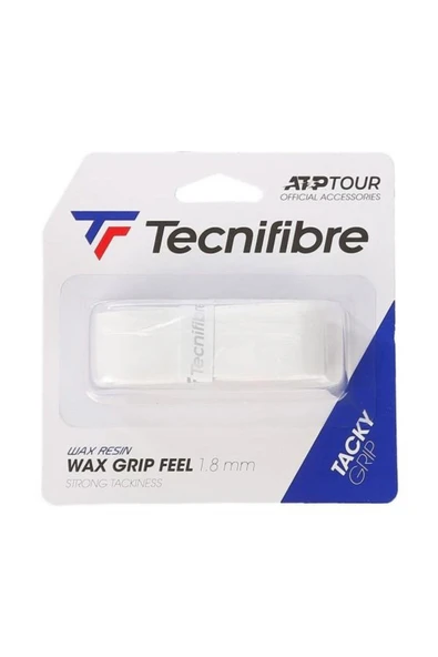 Tecnifibre Wax Grip Feel 1.8 mm Beyaz Ana Grip 51ATPWAFWH ürün görseli 1