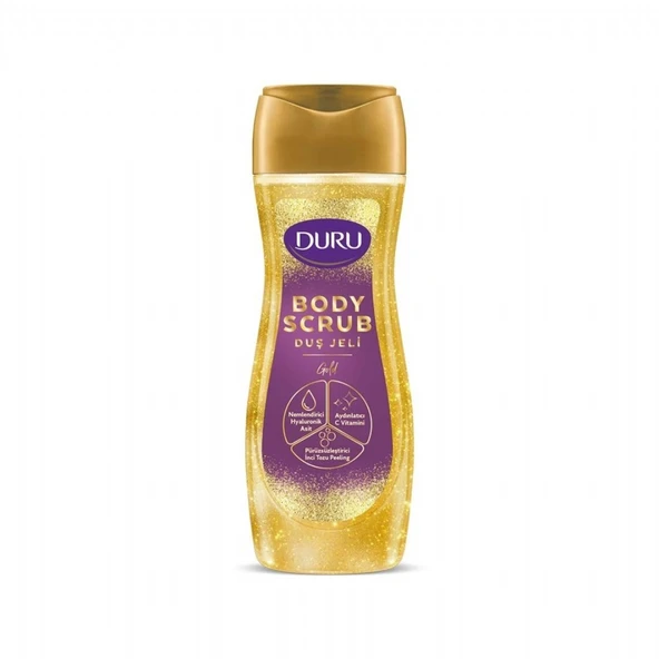 DURU D.JELI 450ML BODY SCRUB GOLD ürün görseli 1