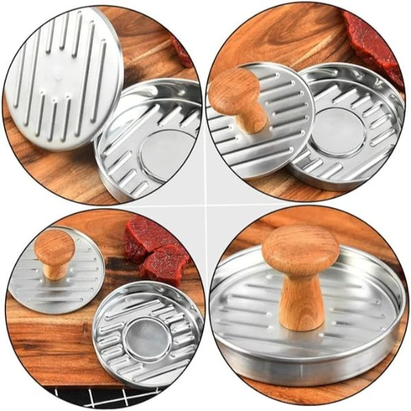 10 cm Hamburger Press - Resim 5