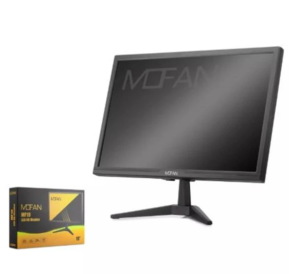 Mofan Mf27 27" Led Full Hd Monitör Hoparlör Hdmi + Vga 75Hz 1920x1080 Siyah Ips Ekran ürün görseli 1