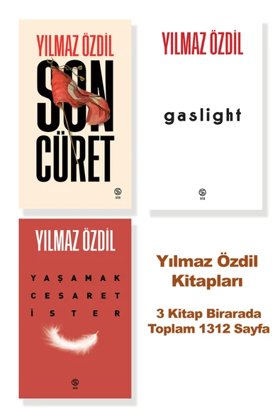 Yılmaz Özdil Üçlü Kitap Seti (1312 Sayfa) ürün görseli 1