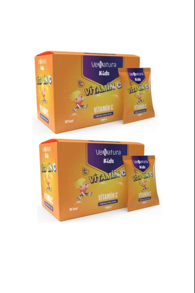 Venatura Kids Vitamin C 30 Saşe 2 Adet ürün görseli 1