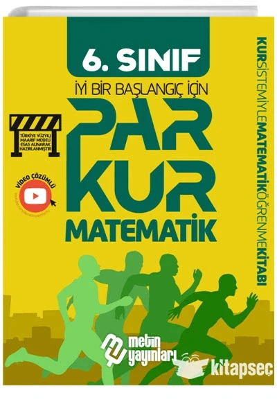 Metin 6. Sınıf Parkur Matematik Öğrenme Kitabı ürün görseli 1