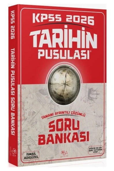 CBA KPSS Tarihin Pusulası Çözümlü Soru Bankası ürün görseli 1