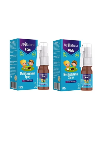 Venatura Kids B12 Metilkobalamin 5 ml 2 Adet ürün görseli 1