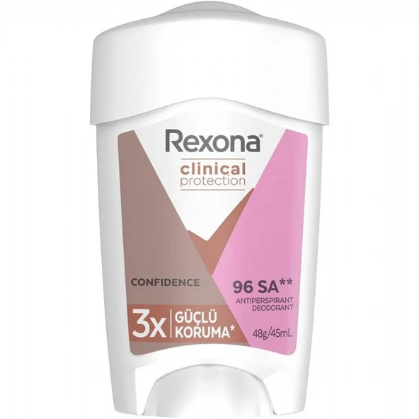 REXONA CLINICAL STICK 45ML WOMEN CONFIDENCE 8770 ürün görseli 1