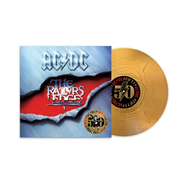 AC/DC The Razor's Edge (50th Anniversary - Gold Nugget Vinyl) - Plak ürün görseli 1