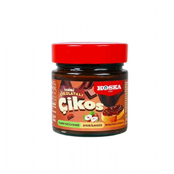 KOSKA TAHIN & CIKOLATA CIKOS 240 GR ürün görseli 1